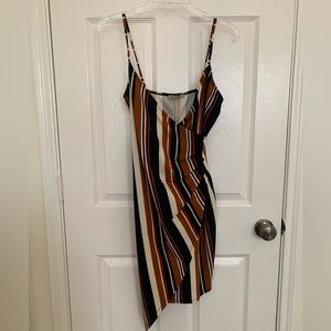Multi colored stripe dress